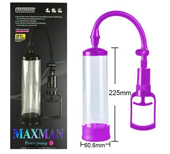 Maxman Penis Geliştirici Vakum Pompa - Mor